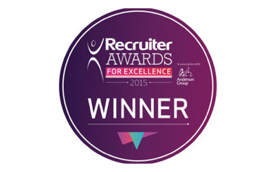 Recruiter Awards for Excellence 2015 logo