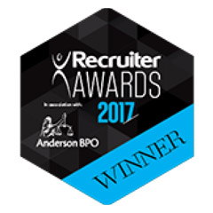 Recruiter Awards 2017 logo